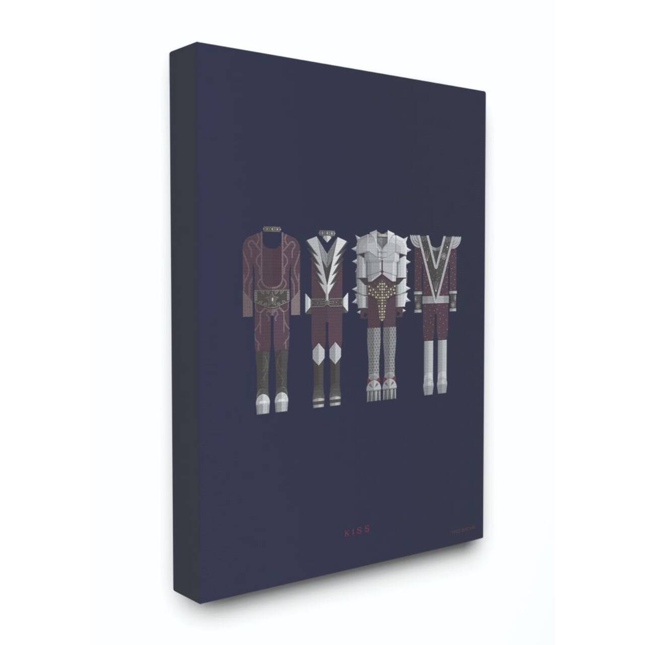 Stupell Industries Kiss Fashion Design Canvas Wall Art